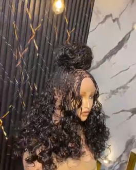 Black Italian Lace Wig