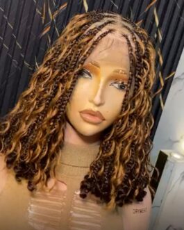 Piano Boho Braided Wig
