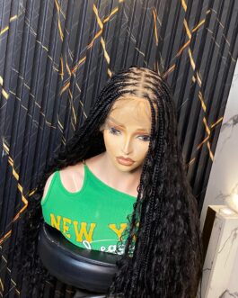 Long Elegant Knotless Braided Wig