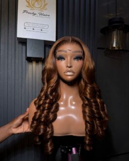 SDD Bouncy HD 5×5 Closure Wig – 22” (P4/30)