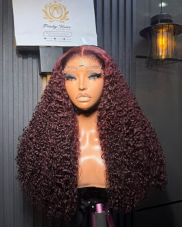 SDD Chinese Burmese wig +5×5 Transparent Closure 26” Gram: 300grm